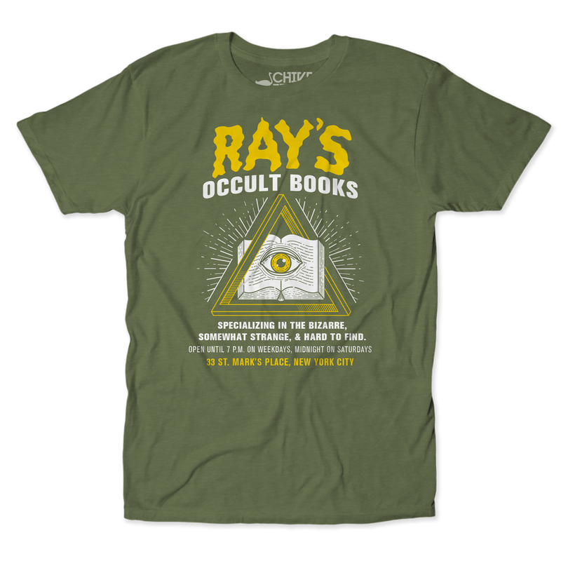 Rays Occult Books Unisex Tee