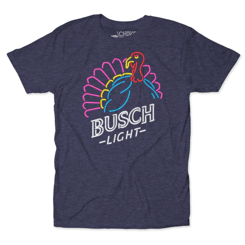 Busch Light Neon Turkey Unisex Tee