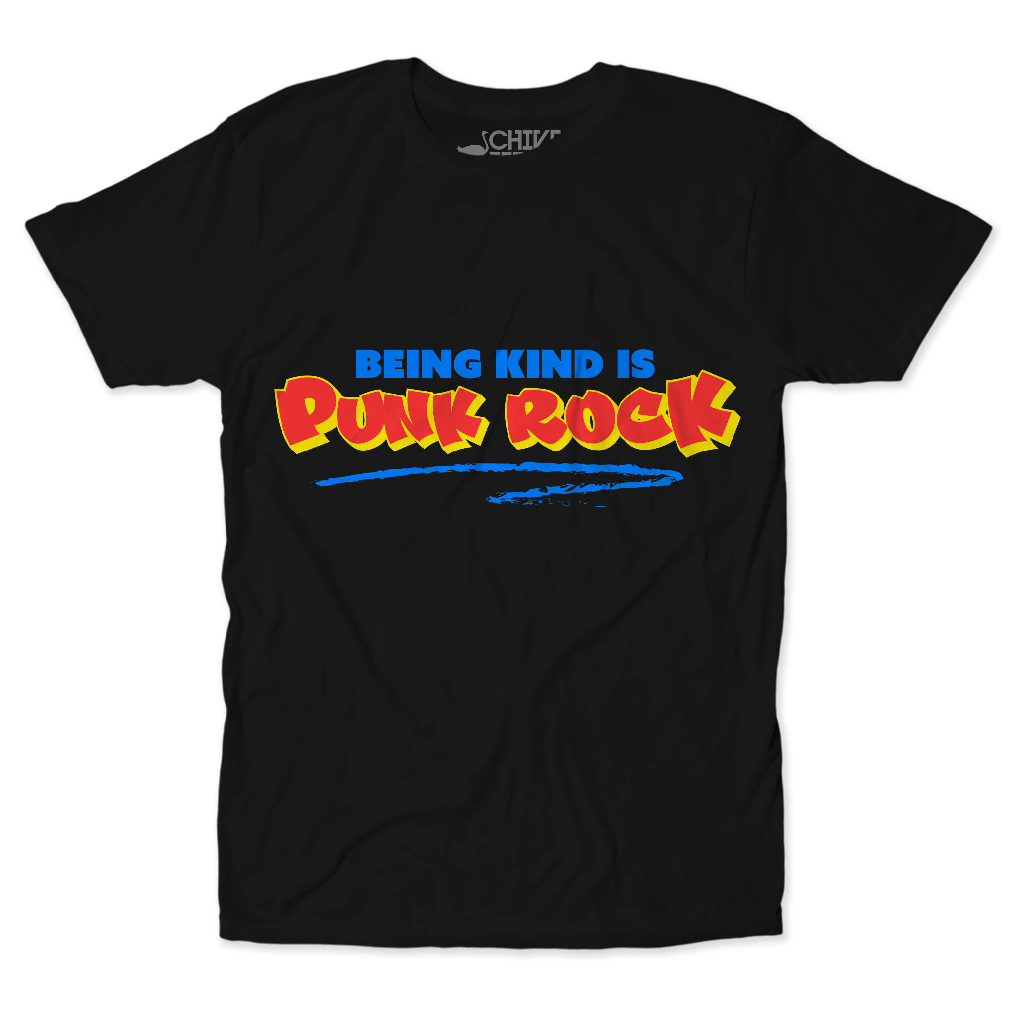 <Are You Different×6>ROKUAYD PINCH TEE Being Kind Is Punk Rock Unisex Tee – The Chivery