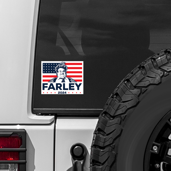 Farley For President Sticker