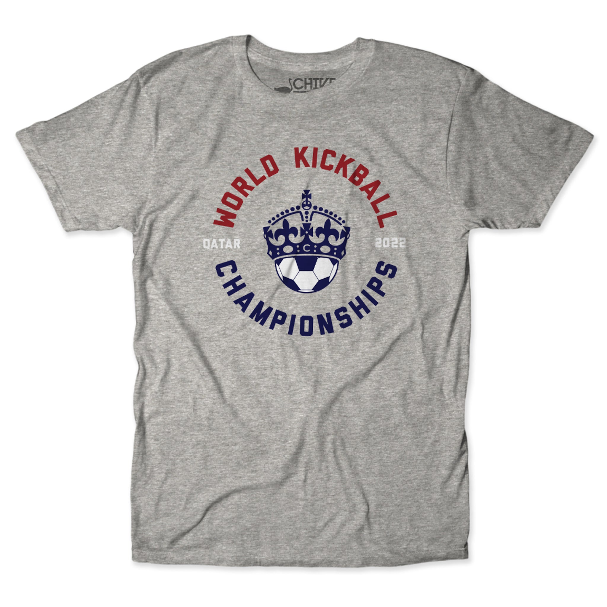 Men's World Kickball Championships Tee The Chivery