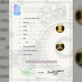 I Don't Play Defense Gold Coin 1/10 oz