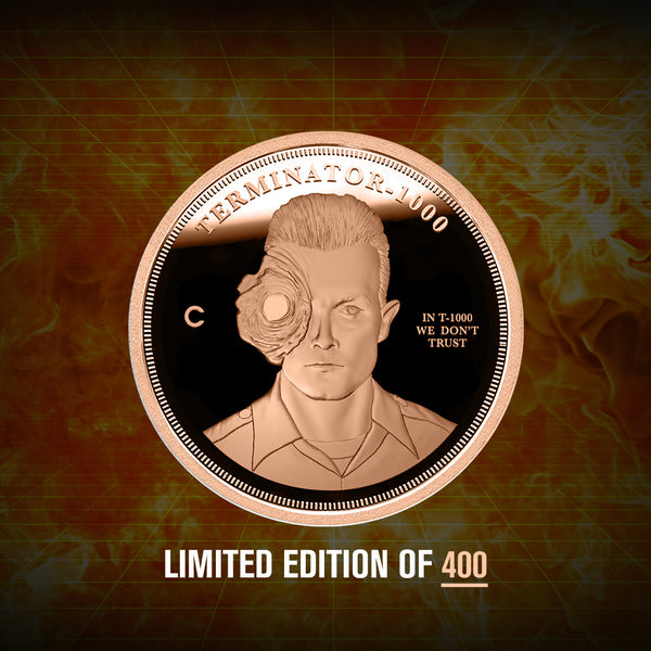 T-1000 Judgment Day Copper Coin 1 oz