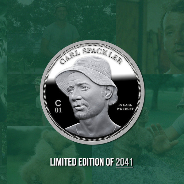 World's First Caddyshack Silver Coin 1 oz