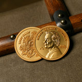 BFM Matte Gold Coin
