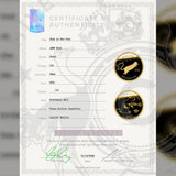 Blek Le Rat Warrior Gold Coin 1 oz