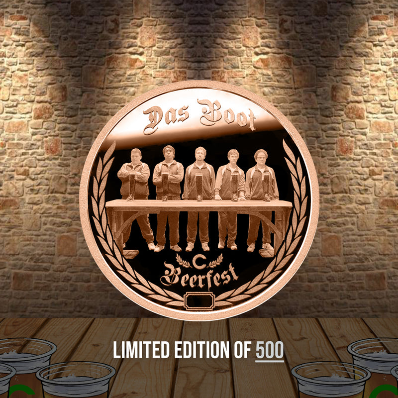 Beerfest Copper Coin 1 oz