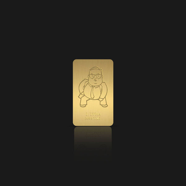Chris Farley 1/100th oz Gold Bar