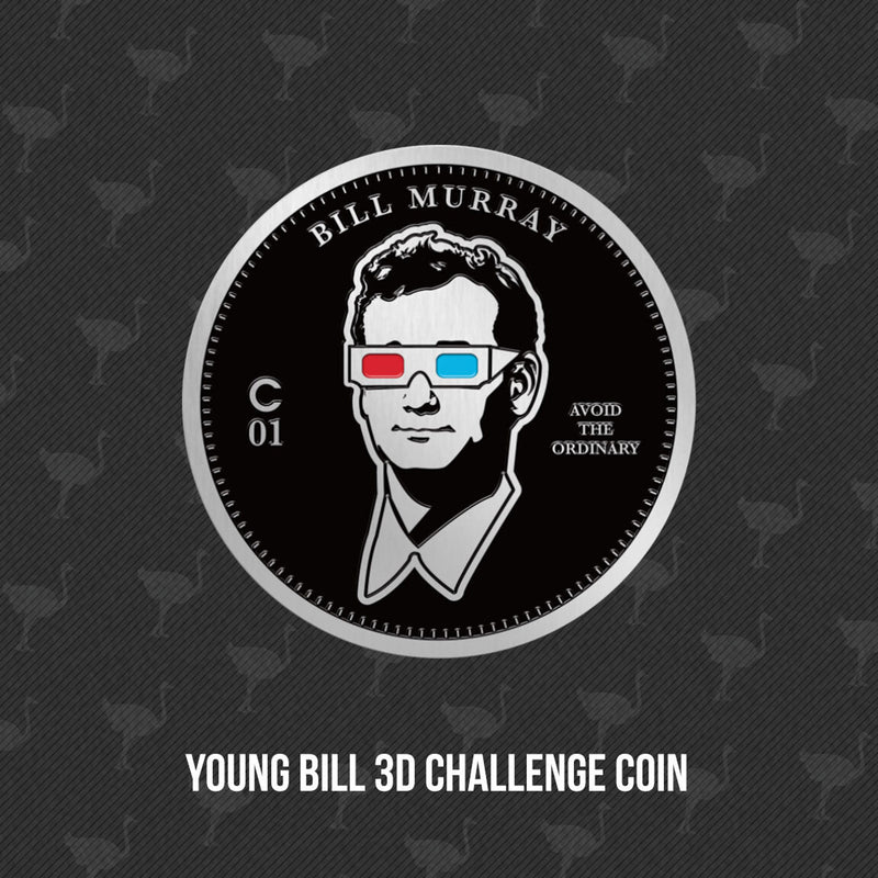 Young Bill 3D Challenge Coin