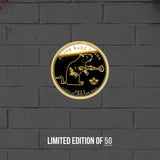 Blek Le Rat Warrior Gold Coin 1/10 oz