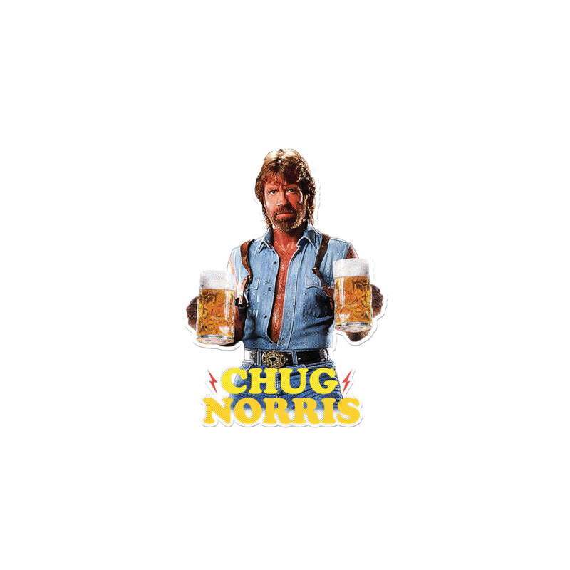 Chug Norris Sticker