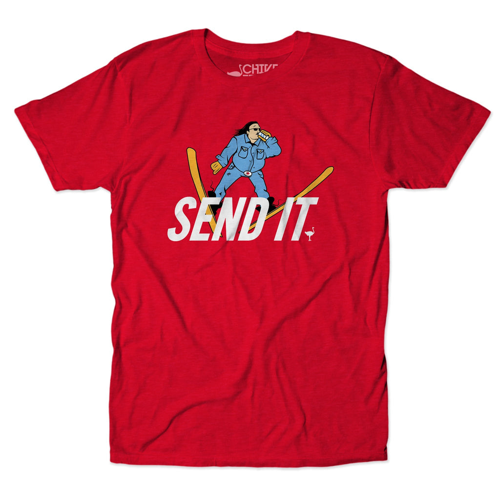 Larry Enticer Send It T Shirt | Just Gonna Send It – The Chivery