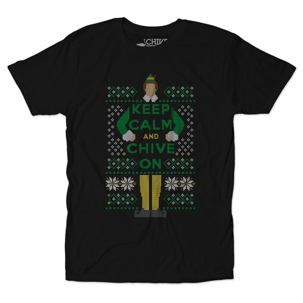 Elf Keep Calm Tee
