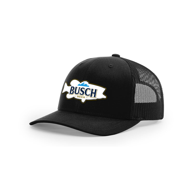 Busch Fish Snapback Hat Grey / Os
