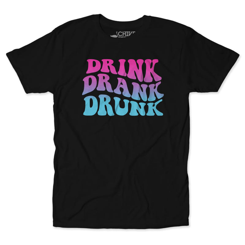 Men's Drink Drank Drunk Tee – The Chivery