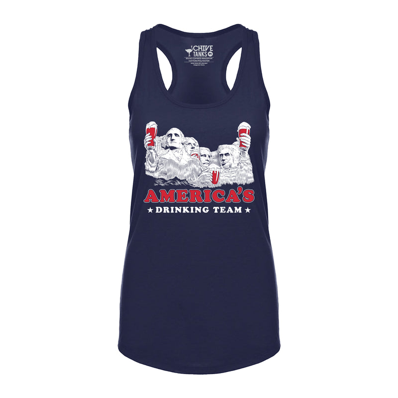 America's Drinking Team Women's Tank