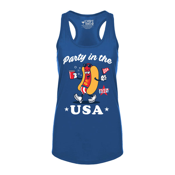 Party In The USA Women's Tank