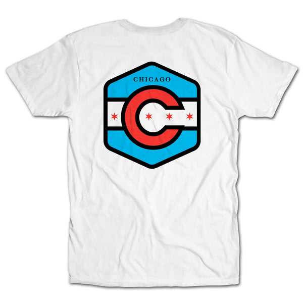 Chicago Badge Unisex Tee