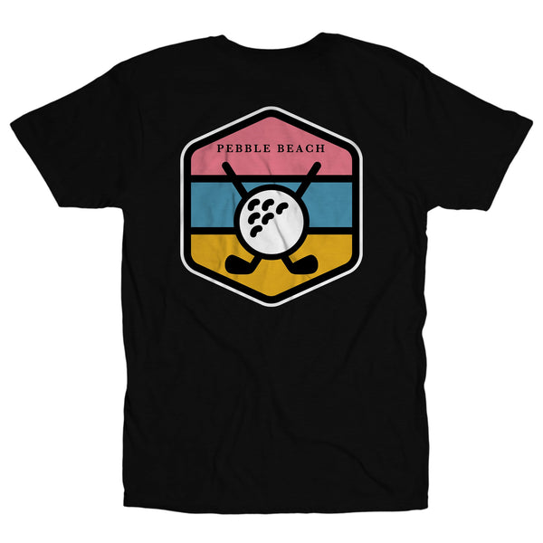 Pebble Beach Badge Unisex Tee
