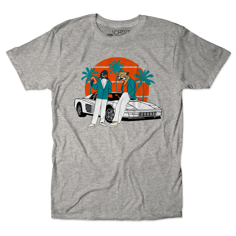 The Cheetah And The Penguin Unisex Tee