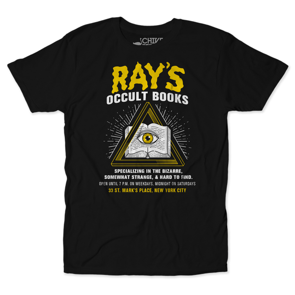 Rays Occult Books Unisex Tee