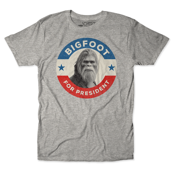 Bigfoot For President Unisex Tee