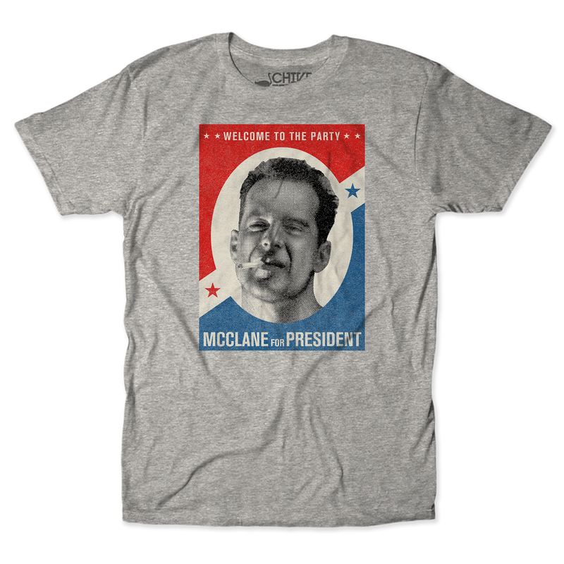 McClane For President Unisex Tee