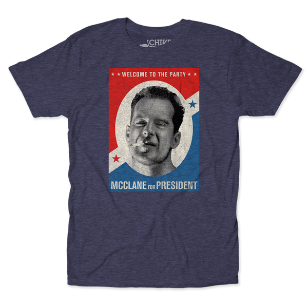 McClane For President Unisex Tee