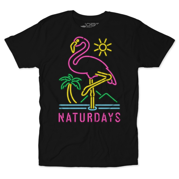 Neon Naurdays Unisex Tee