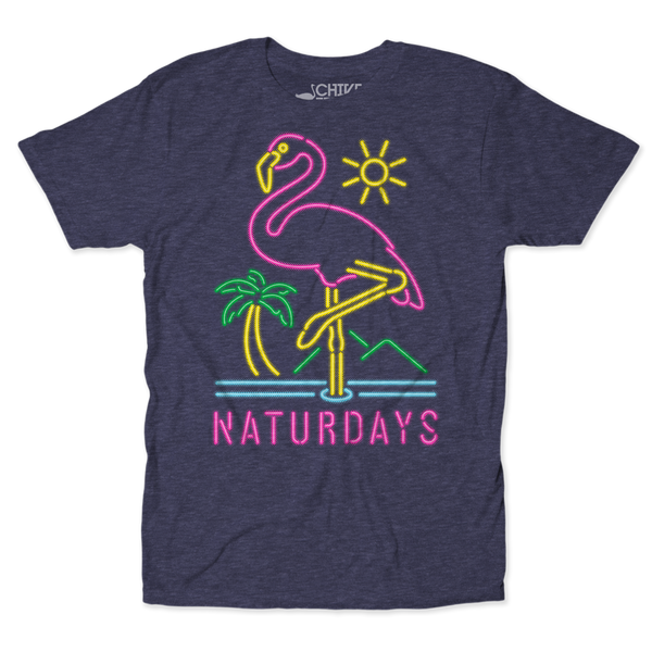 Neon Naurdays Unisex Tee