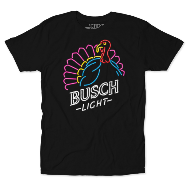 Busch Light Neon Turkey Unisex Tee