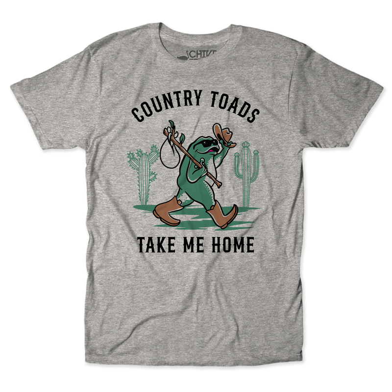 Country Toads Take Me Home Unisex Tee