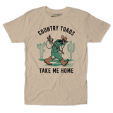 Country Toads Take Me Home Unisex Tee
