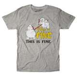 This Is Fine Unisex Tee