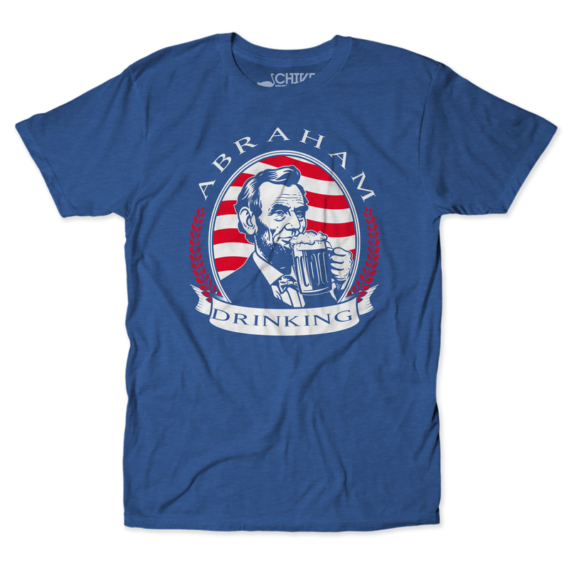 Abraham Drinking Unisex Tee