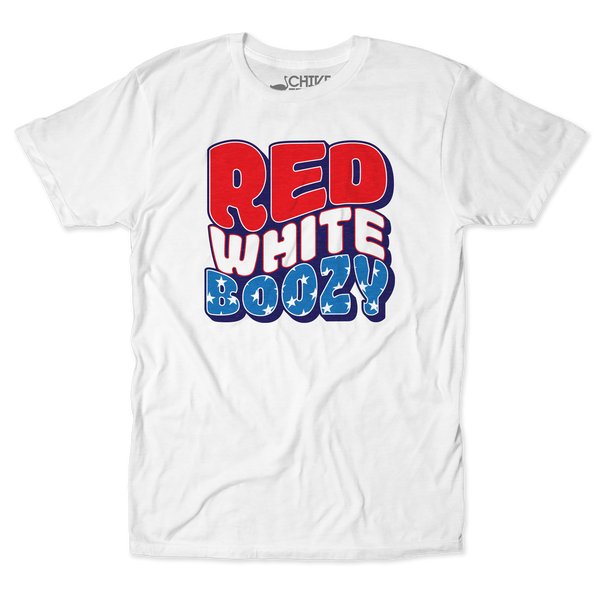 Red White And Boozy Unisex Tee