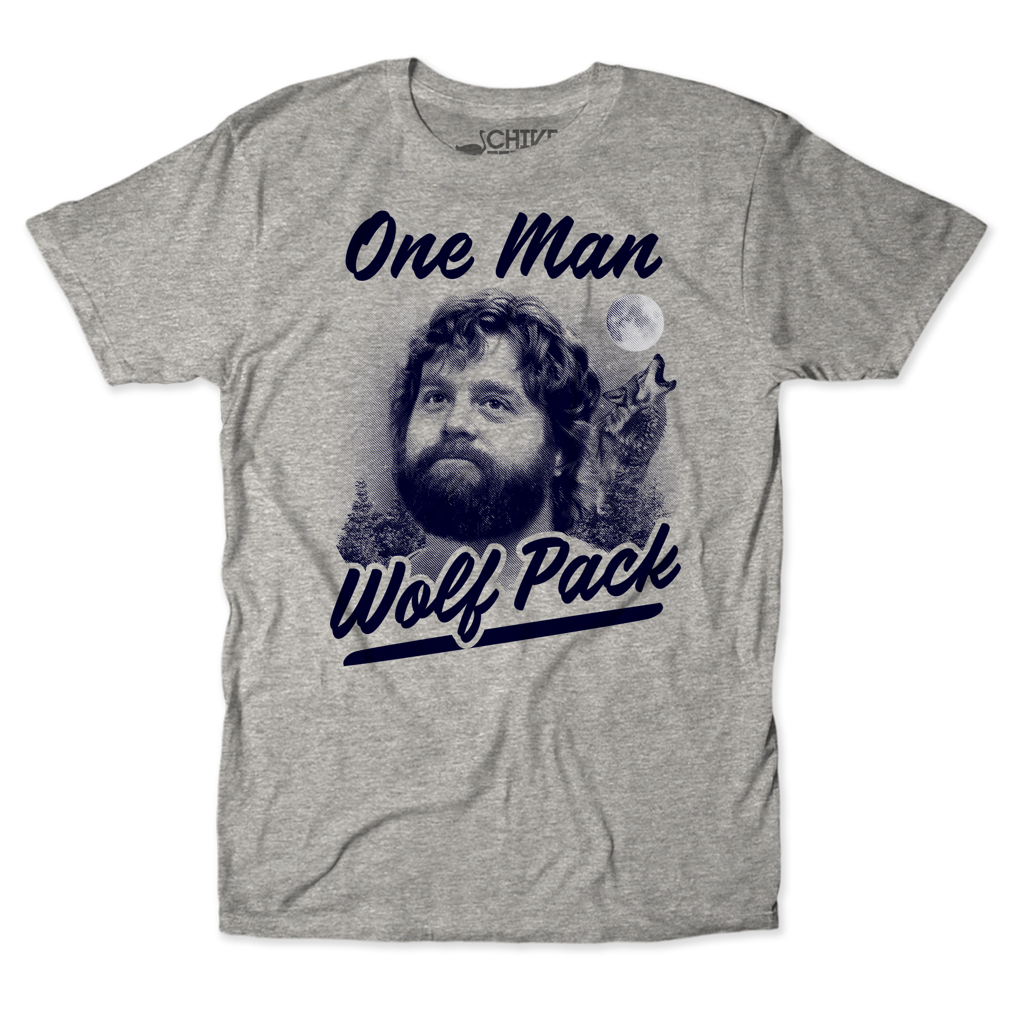 One Man Wolf Pack Logo The Hangover One Man Wolf Pack Vintage Shirt,