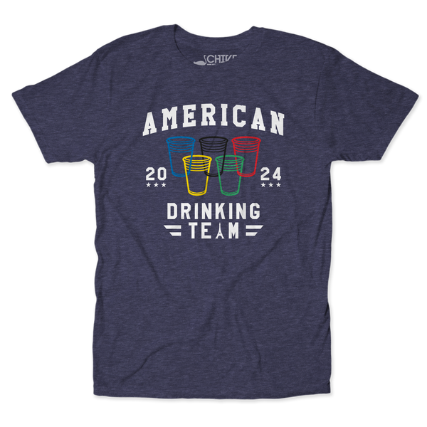 American Drinking Team Unisex Tee