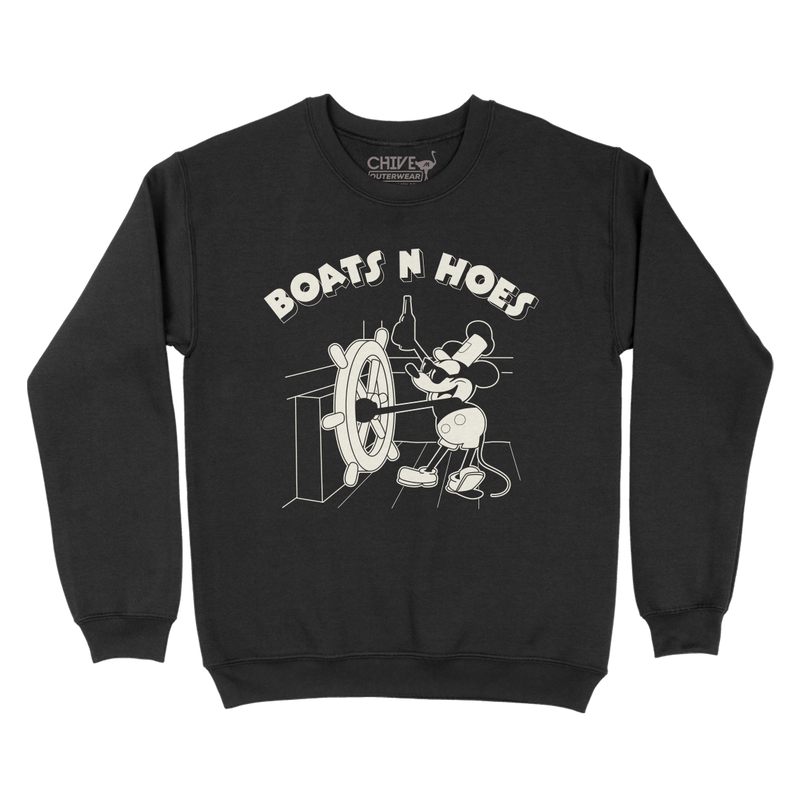 Boats N Hoes Unisex Pullover Crewneck