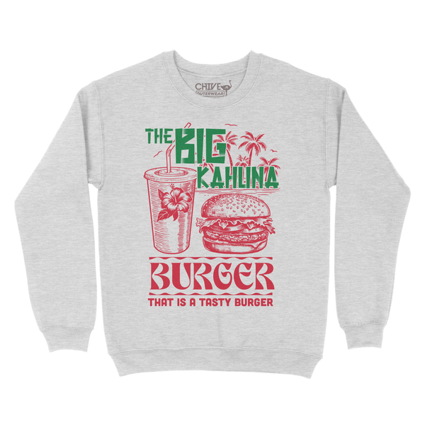Tasty Burger Unisex Pullover Crewneck