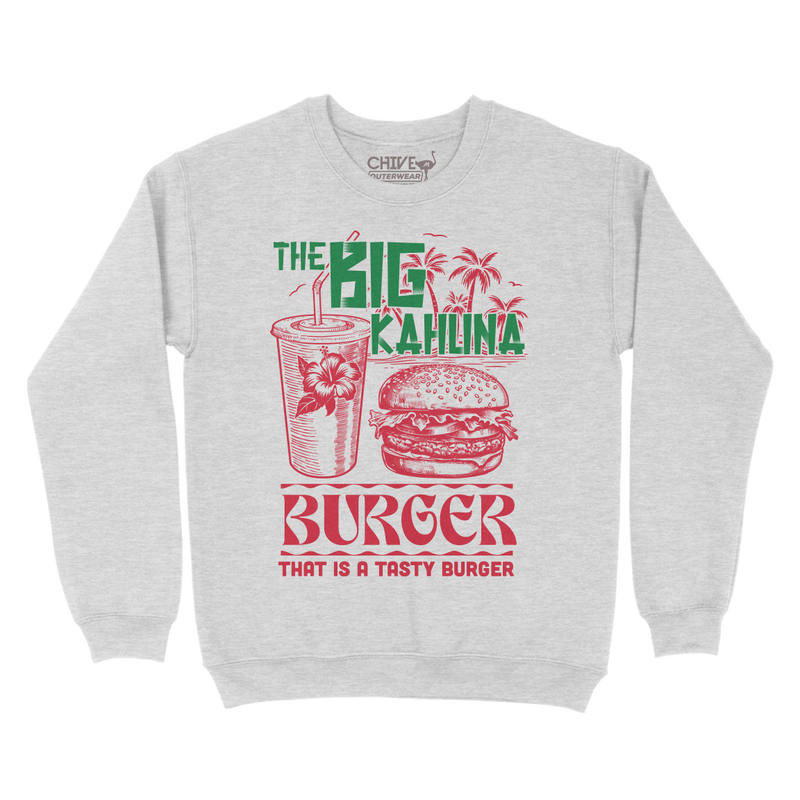 Tasty Burger Unisex Pullover Crewneck