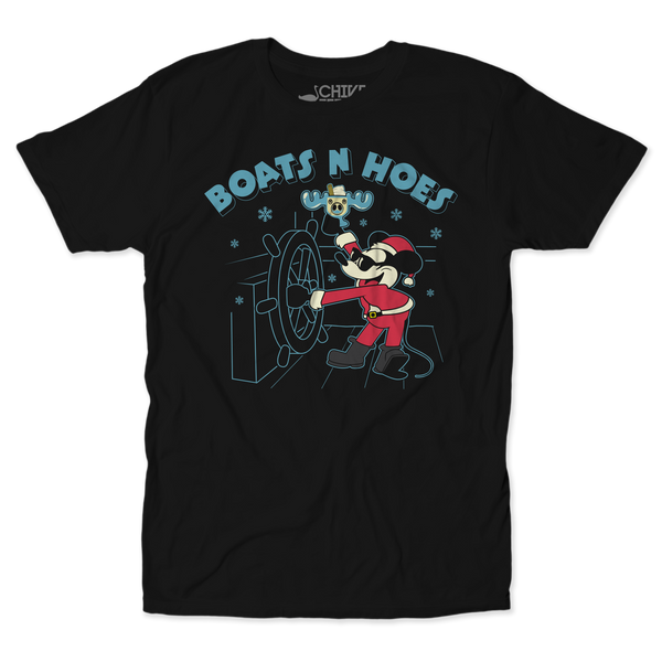 Boats N Hoes Christmas Edition Unisex Tee