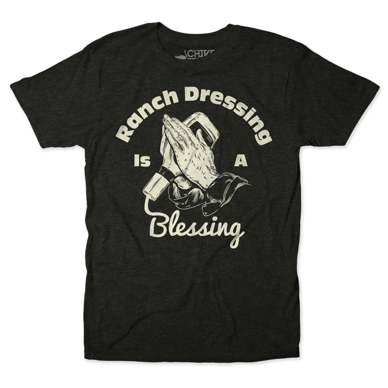Ranch Dressing Unisex Tee Mens / Charcoal / Small