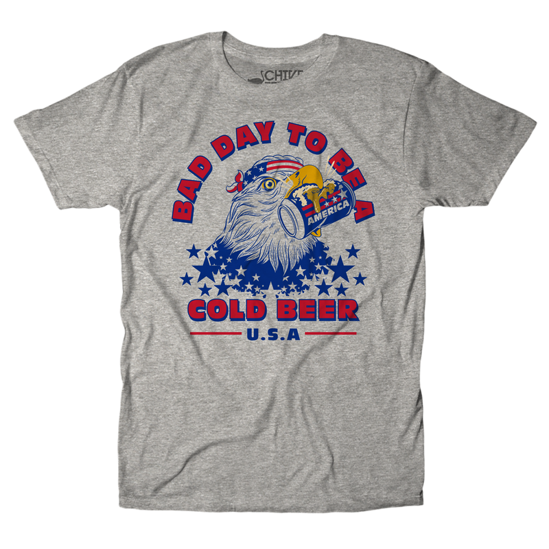 Bad Day To Be A Cold Beer Unisex Tee