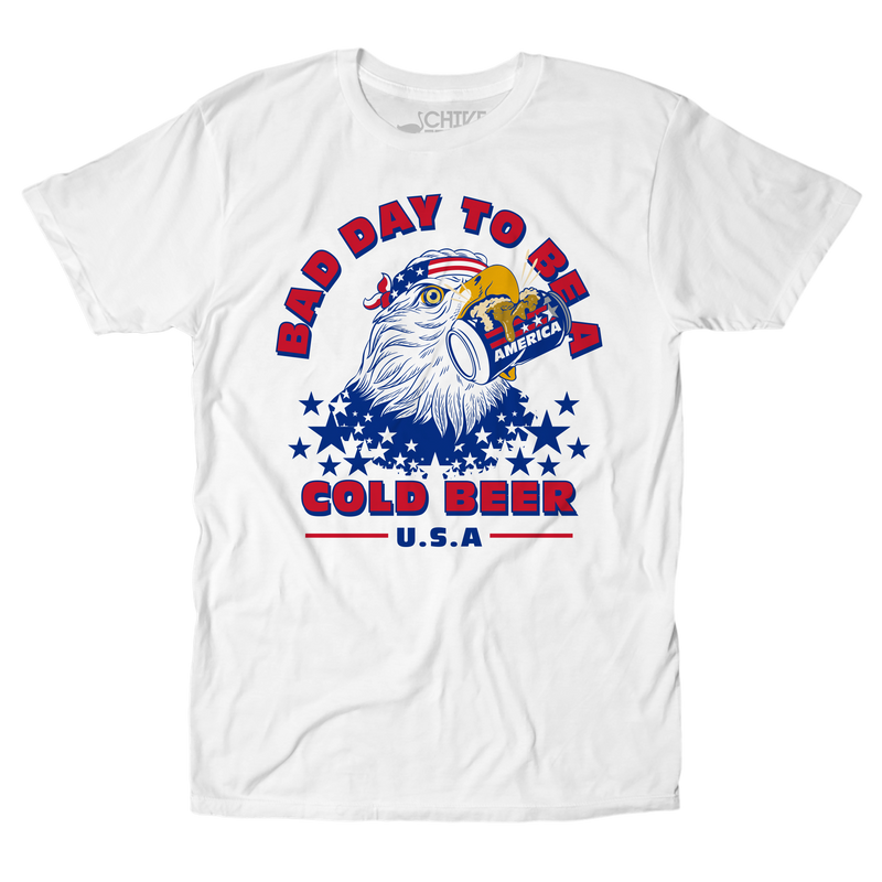 Bad Day To Be A Cold Beer Unisex Tee