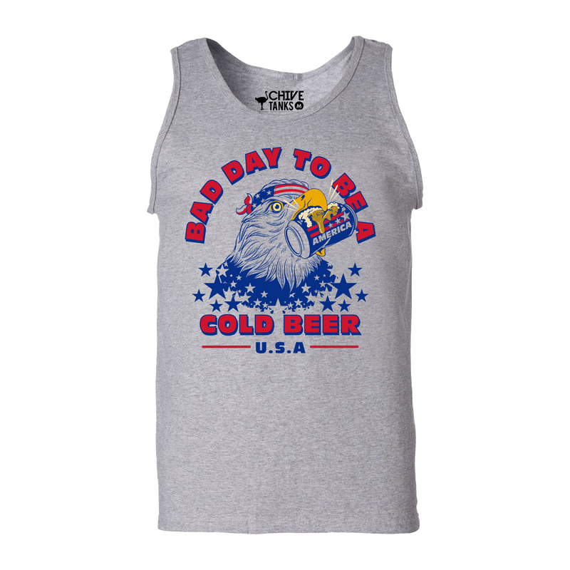 Bad Day To Be A Cold Beer Men's Tank