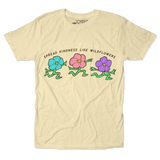Spread Kindness Like Wildflowers Unisex Tee