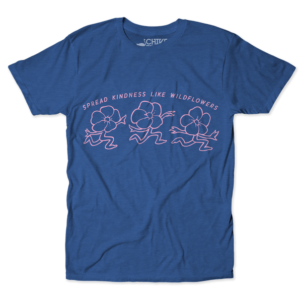 Spread Kindness Like Wildflowers Unisex Tee