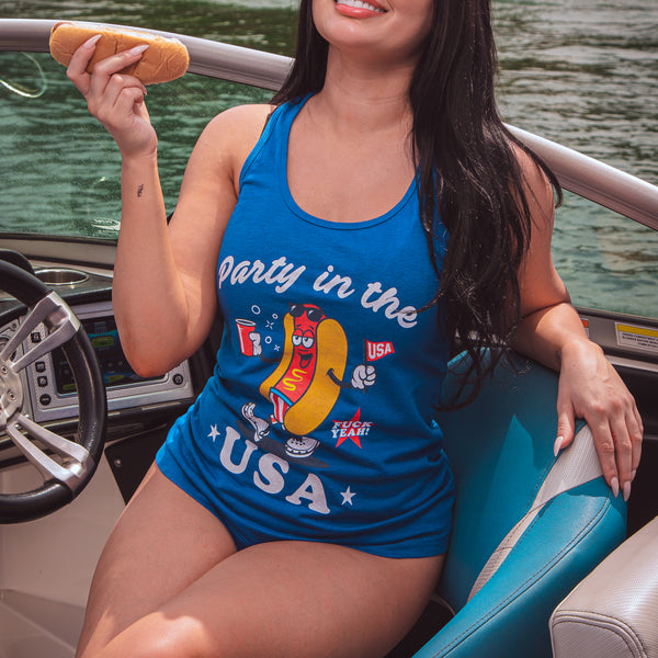 Party In The USA Women's Tank