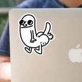 Dickbutt Sticker